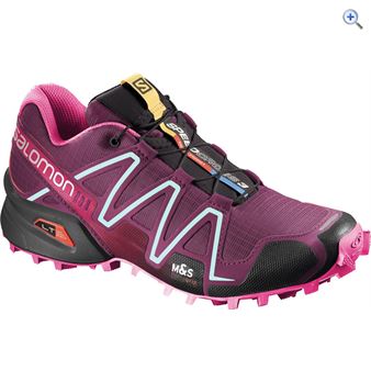 Salomon Speedcross 3 Women's Trail Running Shoes - Size: 6 - Colour: BORDEAUX-PINK Salomon Speedcross 3 Women's Trail Running Shoes - Size: 6 - Colour: BORDEAUX-PINK